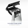 ConairMAN Beard Trimmer for Men, Cord/Cordless Digital Length Control Beard with Flex Head and Premium Etched Blades