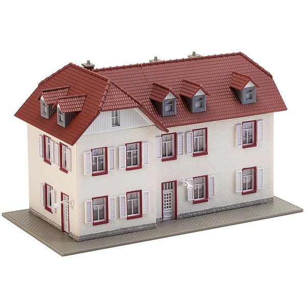 Faller FA 232216 – Two Tier Corner House, Accessory for Model Railway, Model Making