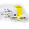 Karakal Unisex Pro 3000 Eyeguard, White/Yellow