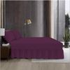 B&B Soft Brushed Polycotton, Easy Care Pillow Cases (Purple -Pillowcase-Only)