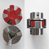 sourcing map 8pcs L90 Jaw Coupling Insert, Urethane Flexible Solid Type Jaw Coupling Center Insert for L Jaw Coupling L-Jaw Coupler Set, Red