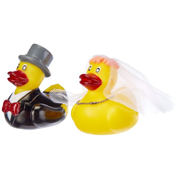 Alandra Party Mr and Mrs Duck Gift Box Set,Multi-colored,10 x 6 x 7 centimeters for 17 years to 99 years