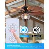 3 Pack Universal Small Size Ceiling Fan Remote Control Kit, Mini Wireless Remote Control and Receiver Kits for Ceiling Fan Lamp