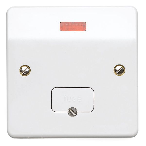 Mk K377WHI 13A Connection Unit with Neon