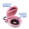 CASEMATIX Pink Carry Case Compatible with Tamagotchi On Virtual Interactive Pet Game, Includes Compact Case Only