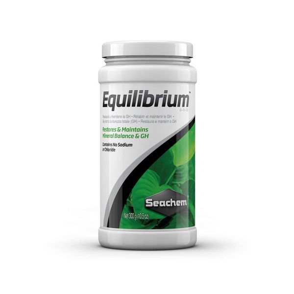 Seachem Equilibrium Aquarium Water Conditioner, 300 g,white