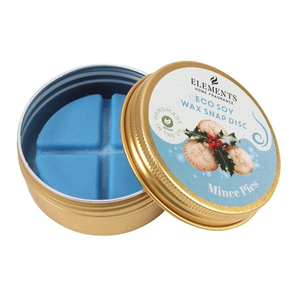 Something Different Mince Pie Wax Melt (One Size) (Gold/Blue)