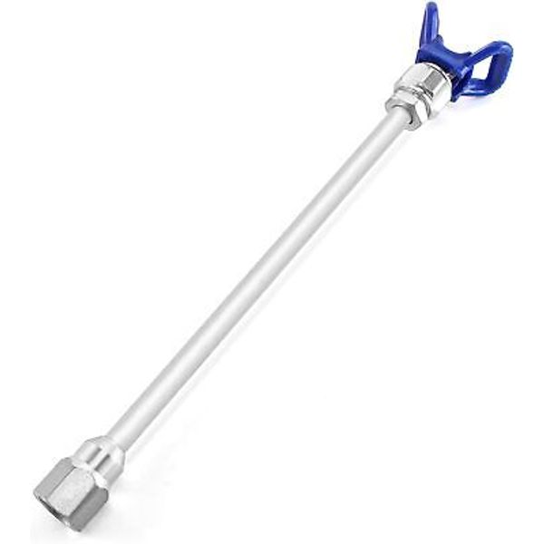 QWORK Airless Paint Spray 11 Inch / 30cm Extension Rod+Seat Nozzle, 1 Pack