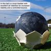 SELECT Classic Soccer Ball, Orange V21, Size 4