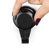 Compactor Set of 4 Small Hooks, SUCTION CUP : TPU AND ABS, Black