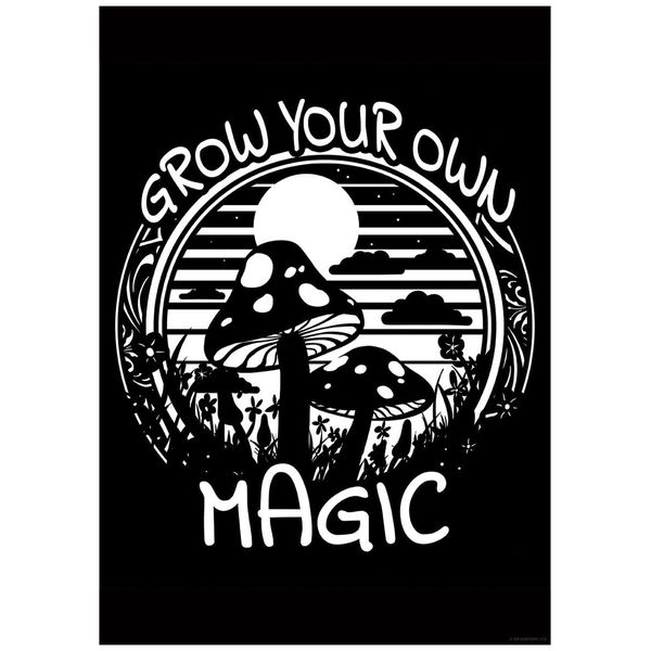 Grindstore Laminated Mushrooms Grow Your Own Magic Mini Poster