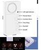 Multi-Mode Door & Fridge Alarm Sensor – Loud 108dB Beep Alert with Delay Timer & Doorbell Function – DIY Wireless Home Security Device