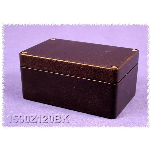 1590Z120BK, Enclosure - diecast