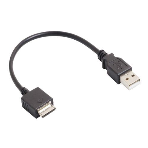 Audiophan Walkman Charging Cable Data Transfer Compatible Walkman Cable Approx. 7.9 inches (20 cm) (including terminal), Black, 1 piece