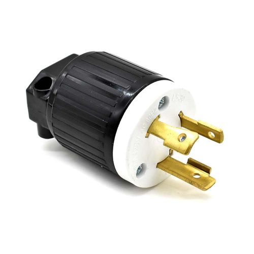 Superior Electric YGA024 Twist Lock Electrical Plug 3 Wire, 30 Amps, 125V, NEMA L5-30P (5)