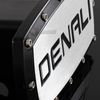 GMC DENALI LOGO Hitch Cover Plug Cap 2" Trailer Tow Receiver BLACK FRAME