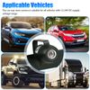 170° HD Car Reverse Backup Night Vision Camera Rear View Parking Cam Waterproof