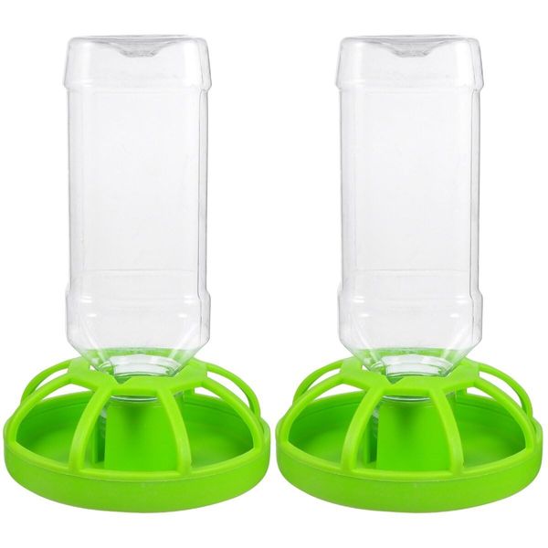 iplusmile Automatic Reptile Food Feeder, Water Food Dispenser for Reptile Automatic Waterer Tank Lizards Waterer Drinking Bottle for Turtles, Lizards, Scorpions(2pcs)