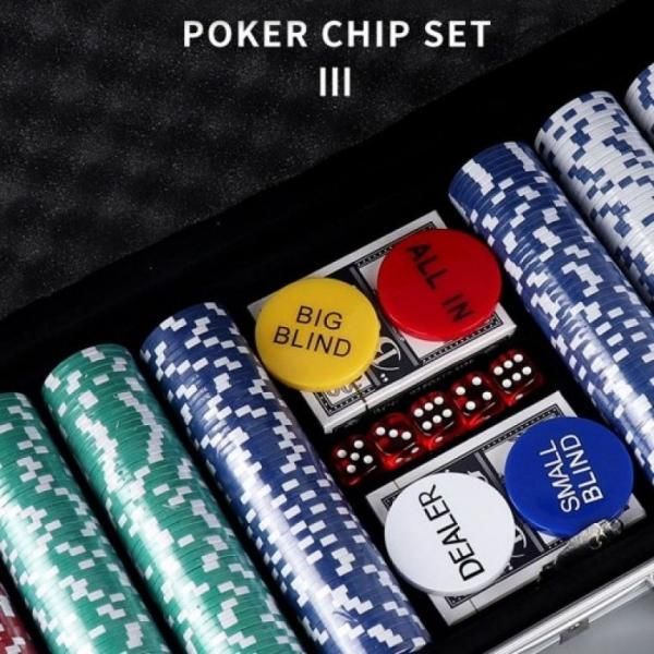 International standard game board game trump card poker chip set poker card game number needle casino chip set game chip 300P 500P