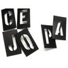CH Hanson 10190 2" - 138 pc. Plastic Interlocking Stencil