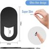 Generic Webcam Cover Ultra Thin 1-6 Pack Camera Privacy Security Sticker Slider Laptop (3)