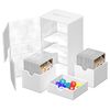 Ultimate Guard Twin Flip`n`Tray Deck Case 200+ Xeno Skin Monocolor White