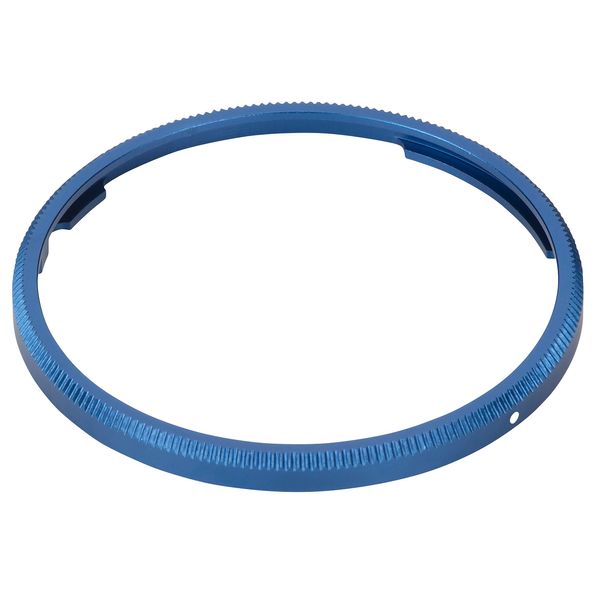 NinoLite Ring Cap, Blue Color, GRIII, GR3 Compatible, Replacement Ring Cap for Your Camera
