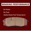 Front Brake Pad Kit for 2010-2012 Lexus HS250h , Ceramic Material