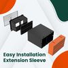 9" x 6" Cavity Wall Extension Sleeve for Air Draught Ventilator Vent