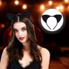 VIKSAUN 4 Pcs Soft Fabric Headband Set, Alice Cat Ears, Leopard Print, Cow, Tiger Stripes Hair Hoops for Cosplay, Anime, Holiday Events, Fancy Dress, Dance Recitals,Mardi Gras Halloween (4 Pcs)