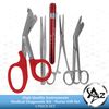 5Pc First Aid Paramedic Essential Nursing Tools Medic Surgical Instruments - RED