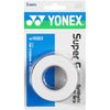 Yonex Super Grap Overgrip 3,White, 25x1200x0.6 mm