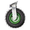 8 inch Heavy Duty Industrial Rubber Caster Wheels,4 Pack Rubber Inflatable