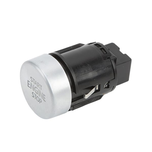Akozon Engine Start Stop Button, Round Car Engine Start Stop Push Button Car Engine Start Stop Switch For OEM 5N0959839 Engine Start Push Button