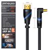 CSL - 8K HDMI Cable Angled 90° - 270° (3.0 m 270° Angled Plug)