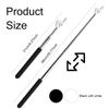 2Pcs Telescopic Teachers Pointer,Extendable Pointer Stick,Finger Pointer Stick,Extendable Hand Pointer Finger Pointer Stick,Small Retractable Classroom Pointer for Teacher,Classroom Supplies(Black)
