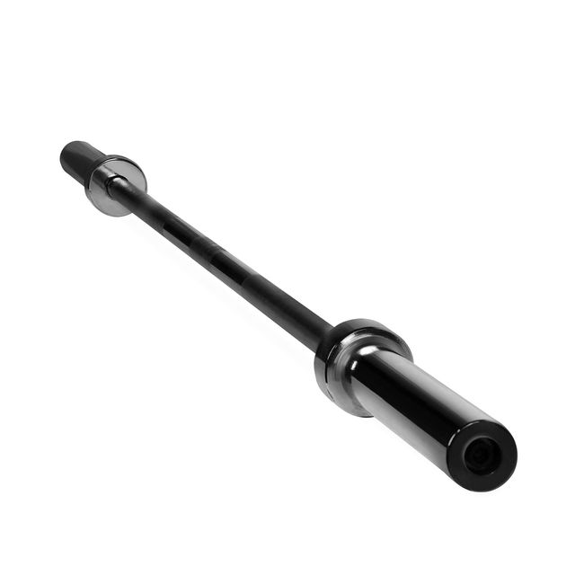 CAP Barbell 6-Foot Solid Olympic Bar, Black (2-Inch)