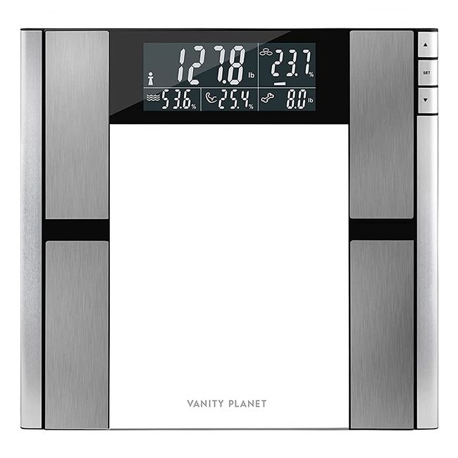 Digital Scale and Body Analyzer, Work It by Vanity Planet - Scales for Body Weig