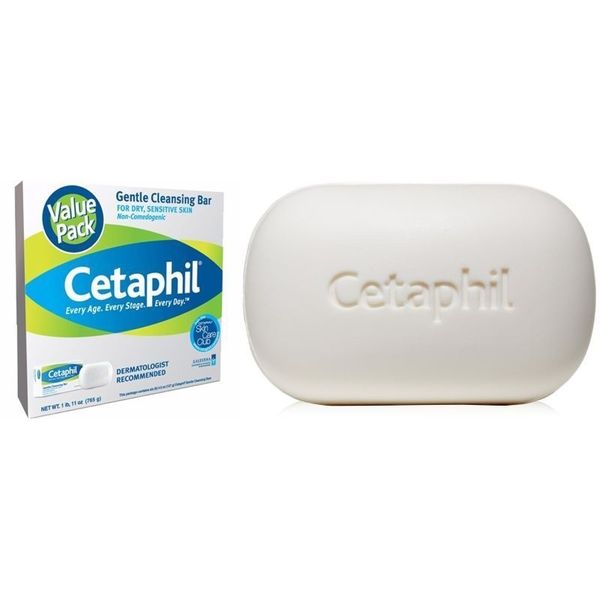 Cetaphil 4.5-oz. Gentle Cleansing Bar, 6 pack.For Dry & Sensitive Skin
