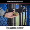 Master Lock Padlock, Set Your Own Combination Lock, 2 in. Wide, 175LH