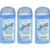 Secret Invisible Solid Unscented Deodorant 2.6oz(3 Pack)