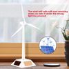 Windmill Solar Model Toy for Children Science Teaching Tool Desktop Decoration