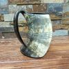 Personalized Authentic Buffalo Horn Beer Mug