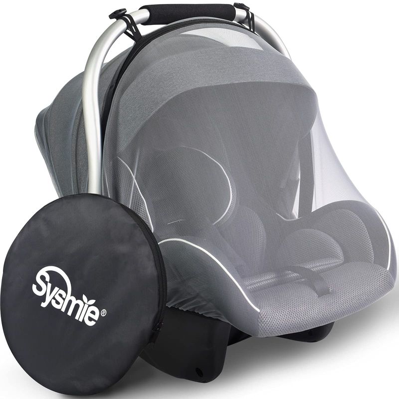 Sysmie Mosquito Net for Baby Car Seats – Infant Car Seat Insect Mesh ...