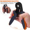 Ferrule Crimping Tool Kit with 1900PCS Wire Connectors, Preciva Hexagonal AWG...