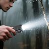 Flashlight High Power Telescopic Zoom LED Rechargeable Torch