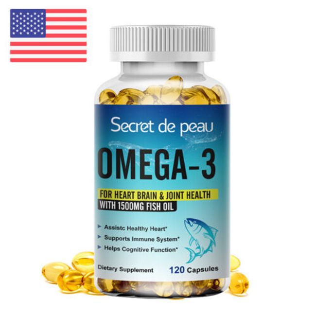 Omega-3 Triple Strength Fish Oil 1500 mg