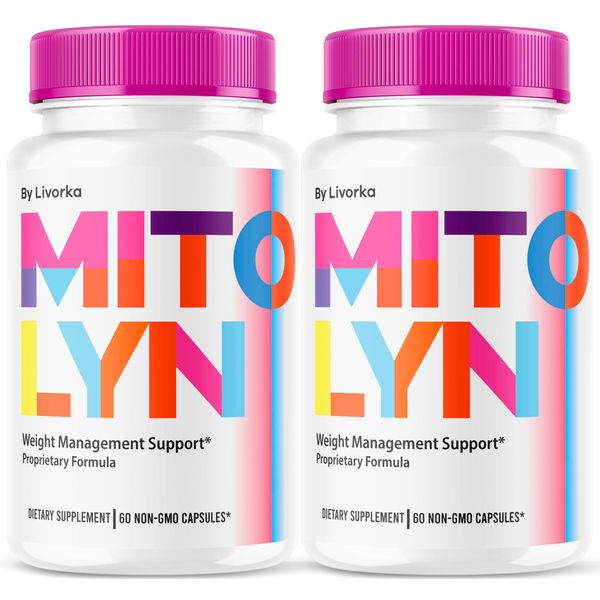 (2 Pack) Mitolyn Capsules, Mitolyn, Mitolyn Pills, Mito Lyn, Mitolyn Keto Capsules, Mitolyn Supplement Pills, Mitolyn Keto Pills Advanced Formula, All Natural Supplement Support Review, 2 Months