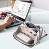 SIMTOP Cable Organiser Bag for USB Charging Cable, SD Cards, Laptop Storage - Green