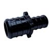 XFITTING 10 Pack 3/4" x 1/2" PEX B Reducing Coupling, Plastic, Black